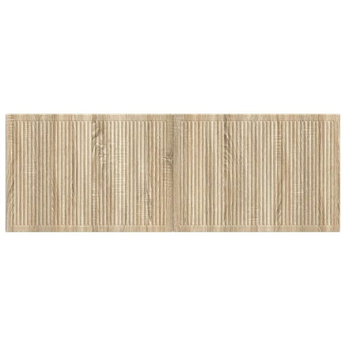 vidaXL - Wandgemonteerd - Hoofdbord - EDE - Sonoma - Eiken - Bewerkt - hout