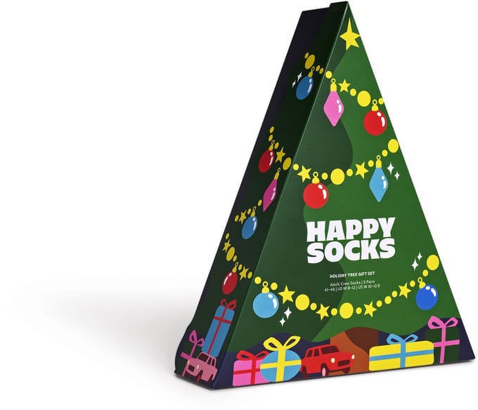 Happy Socks - 3-Pack Holiday Tree Socks Gift Set - Dames - Sokken