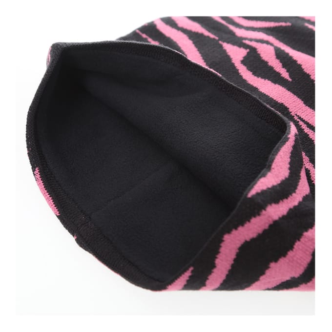 Met fleece gevoerde gebreide kraag 42900 dames