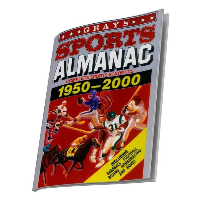 Notebook terug naar de toekomst SD Toys Premium Sports Almanac