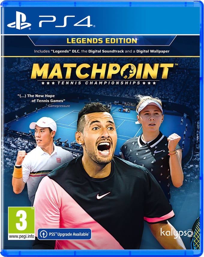 Matchpoint - Tennis Kampioenschappen - Sony PlayStation 4 - Sport