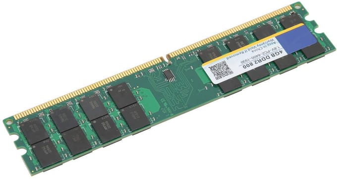 Dailygoods- RAM-geheugenmodule 4GB 800Mhz - DDR2 - PC2-6400 - 240-pins - Desktopcomputer - 1,8V Spanning - Geheugenbalk