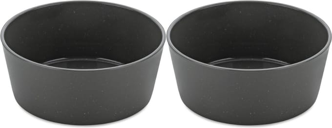 Kom, 0.89 L, Set van 2, Organic, As Grijs - Koziol | Connect Bowl