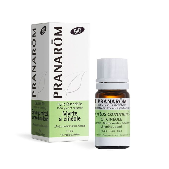 Pranarôm Essentiële Olie Gewone Mirtel - Cineolhoudend Bio 5 Etherische olie