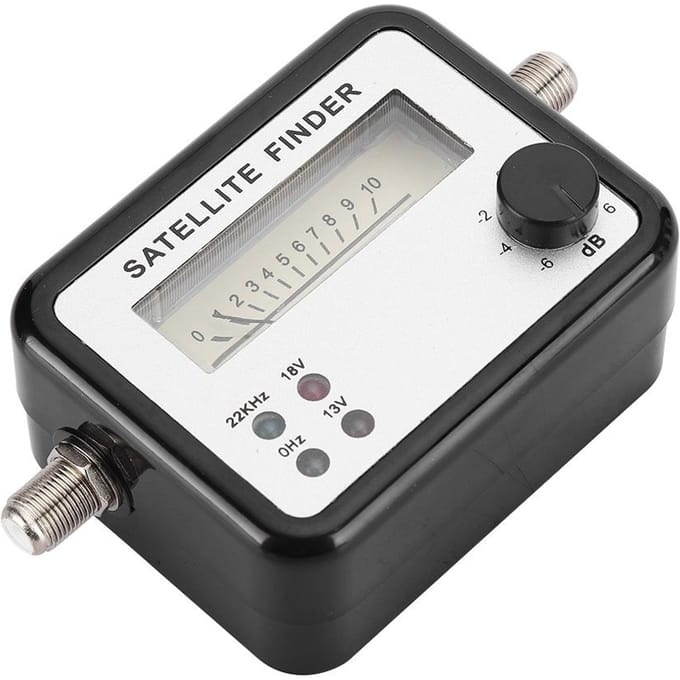 SF9504dB Draagbare Satelliet SAT Finder Signaalsterktemeter met Digitaal Display gray