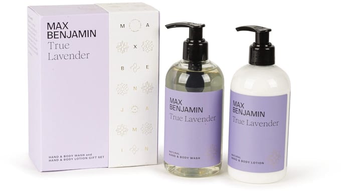 Max Benjamin - Hand & Body Wash and Lotion Cadeauset - True Lavender