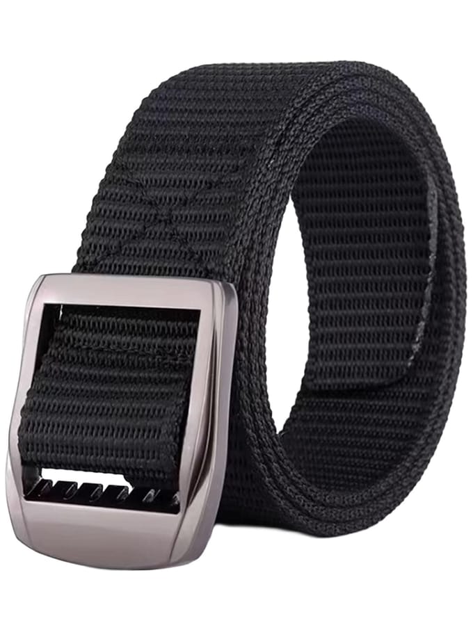 Enzo | 2 Pack Heren Leren Riem - Zwart & Khaki