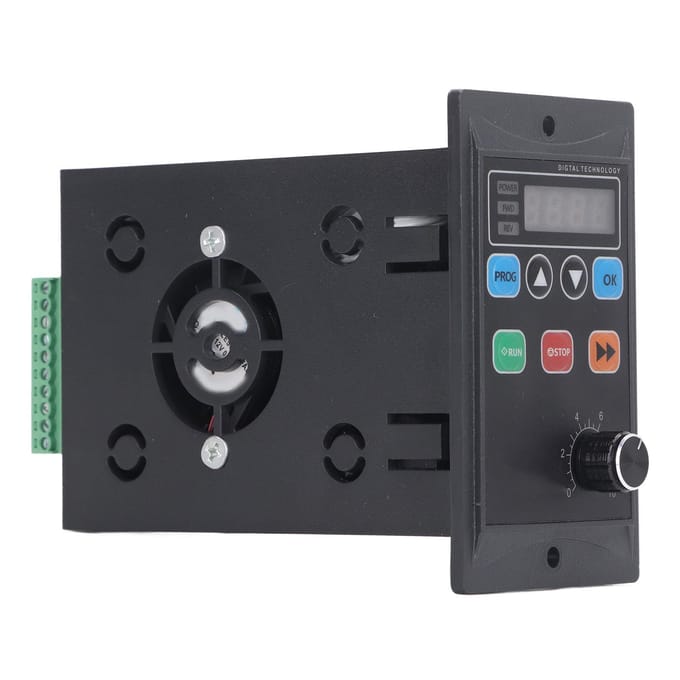1.1kW Mini Motor Inverter Variabele Frequentie Aandrijving Converter 1PH 176‑264V Ingang 3PH 0‑220V Uitgang