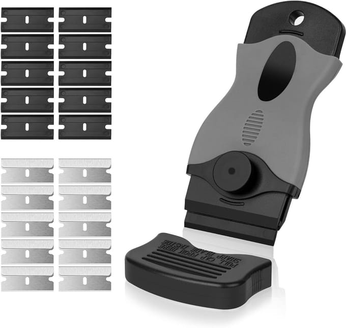 Glasschraper – Kookplaat Schraper – Glas Schraper - reiniging tool