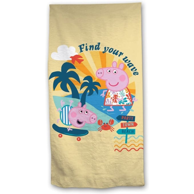 Peppa Pig handdoek 70 x 140 cm