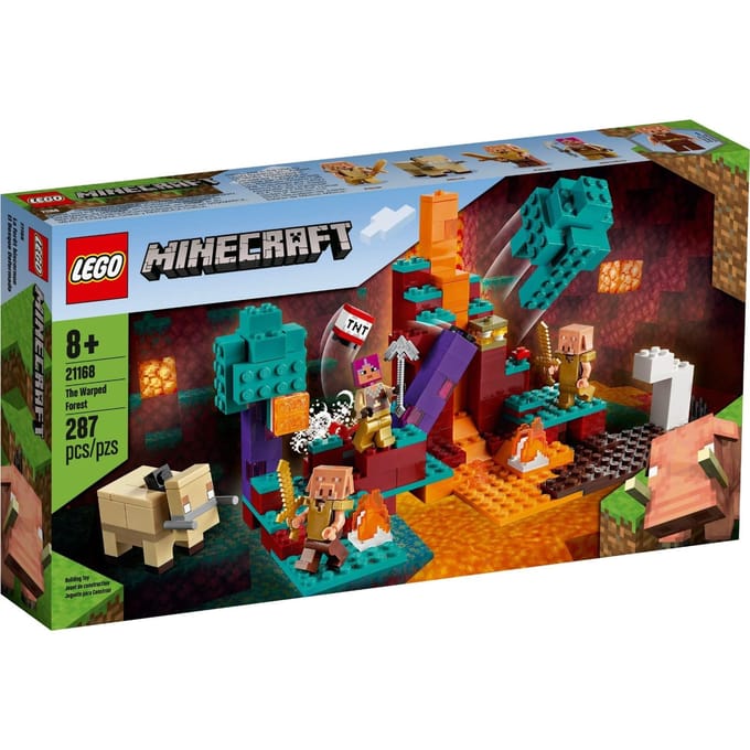 LEGO Minecraft Het verwrongen bos 21168