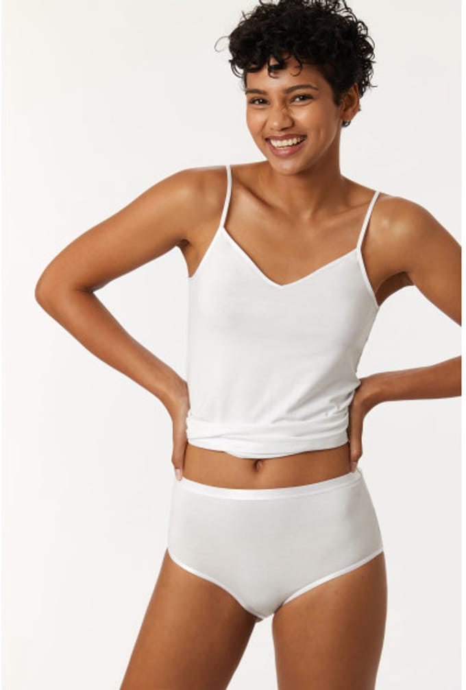 Woody Comfort Slip Tripack Wit S