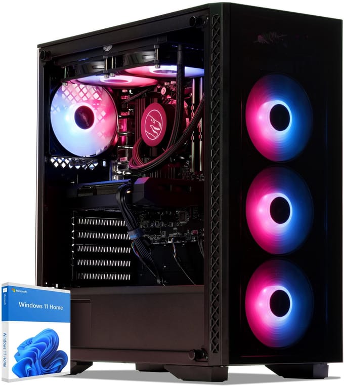 Sedatech Advanced Gaming PC Waterkoeling ATX • Intel i9-14900KF 24x 3.2GHz • Geforce RTX5060 • 32Gb DDR5 • 2Tb SSD M.2 • WiFi • Bluetooth, USB C • Windows 11 • Desktop computer
