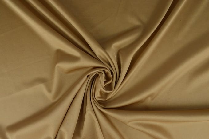 55 meter stretch voering - Licht taupe - 100% polyester