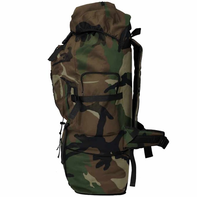 vidaXL - Rugzak - legerstijl - XXL - 100 - L - camouflage