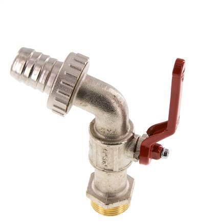 G 1 inch Messing 2-Way Wartelkraan Kogelkraan - BL2BN-MFA-100
