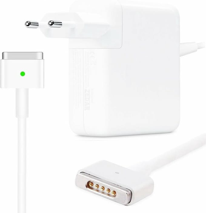Oplader geschikt voor MacBook Pro type Magsafe 2 85w - A1424 MacBook Pro 15” Adapter 85 watt van Zedar