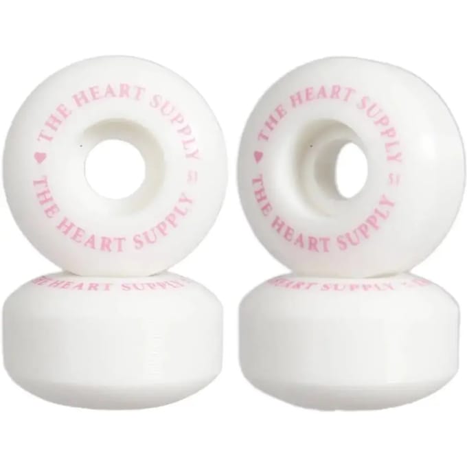 Set centrano skateboardwielen Heart Supply Clean Heart 99A (x4)