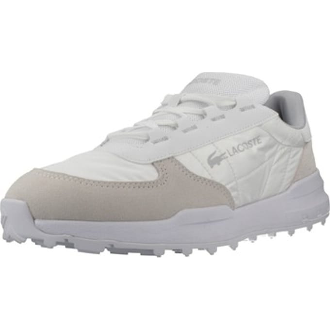 Lacoste heren sneaker Active evo H suède en nylon wit