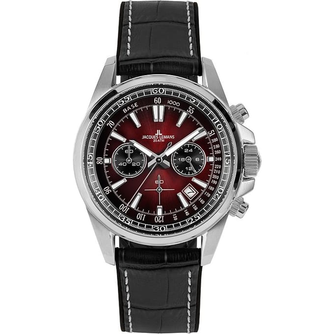 Jacques Lemans - 1-2117ZP - Polshorloge - Heren - Kwarts - Liverpool