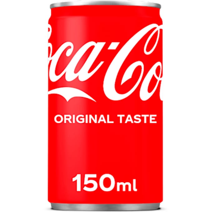 Frisdrank Coca Cola Regular blik 150ml