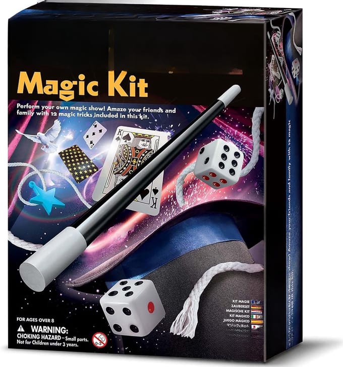 Solacis Goocheldoos - Goochelset - Goocheldoos - Goochelhoed - Goocheltrucs - Magic set - Must have!