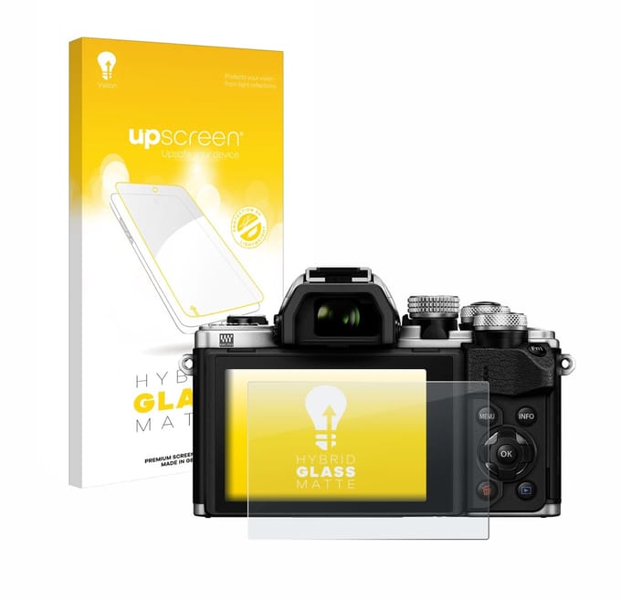 upscreen - Screenprotector voor Olympus OM-D E-M10 Mark II - Folie Beschermfolie Beschermglas matte