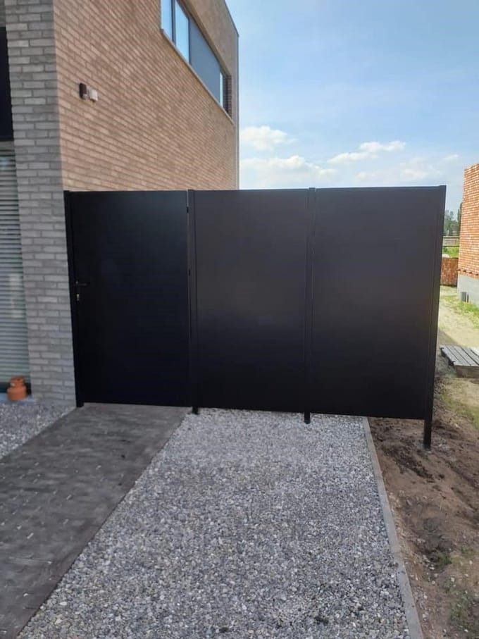 Gerofence Aluminium schutting 100 x 5 x 200 cm Geroba