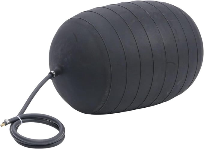 Opblaasbare Pijpplug - Testbal Riool - Lekdetectie Afvoer - Hoge Elasticiteit - 42 x 52 cm - Grijs
