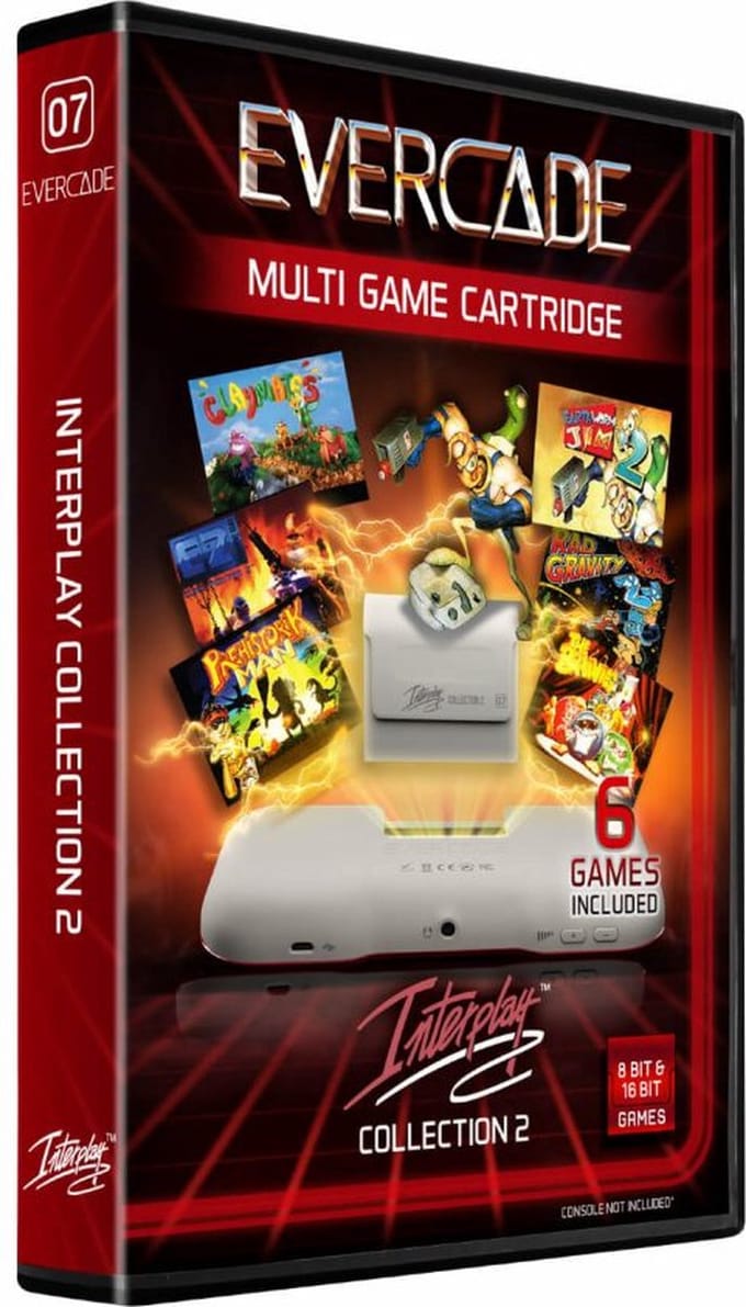 Evercade - Interplay cartridge 2 - 6 games