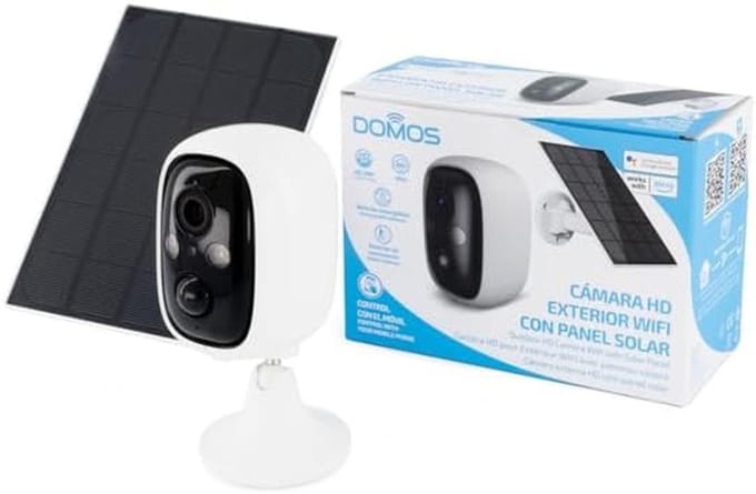 Slimme Buiten Wi-Fi Camera met Nachtzicht, Bewegingssensor en Oplaadbare Accu
