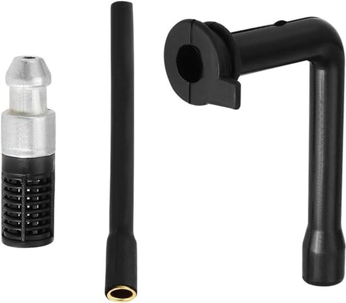 Allecto Plus - Set kettingzaagolie slang, oliefilter - compatibel met