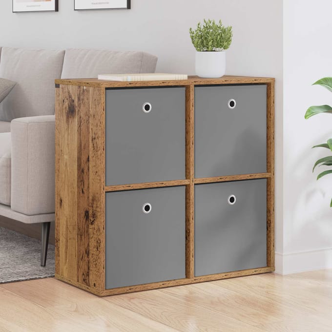 vidaXL - Dressoir - Oudhout - 68,5 - x - 32 - x - 67 - cm