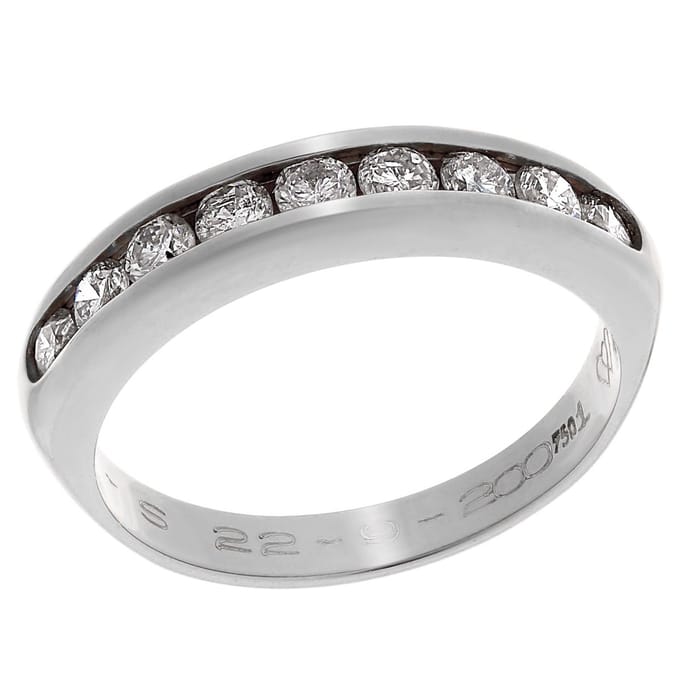 Orphelia RD-3003/1/54 - Ring - Witgoud 18 Karaat - Diamant 0.50 ct