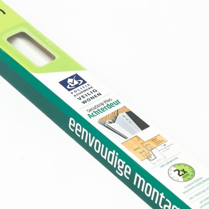 SecuStrip Plus buitendraaiend 2115mm wit Ral9010
