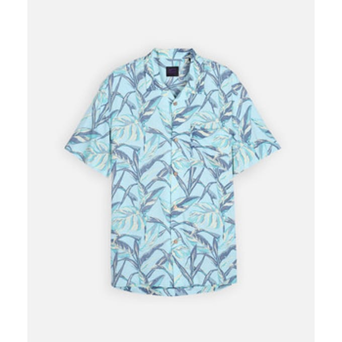 Overhemd Korte Mouw Oxbow Shirt met korte mouwen TROPICS