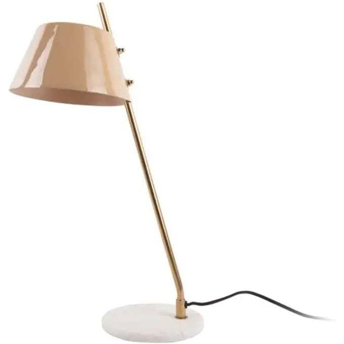 Leitmotiv Tafellamp Savvy - Bruin - 19x33x53cm - Scandinavisch