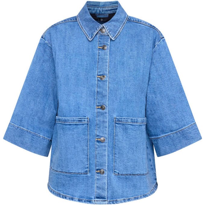 SISTERS POINT Olea-ja12 - Dames Jas - Mid blue - Maat L