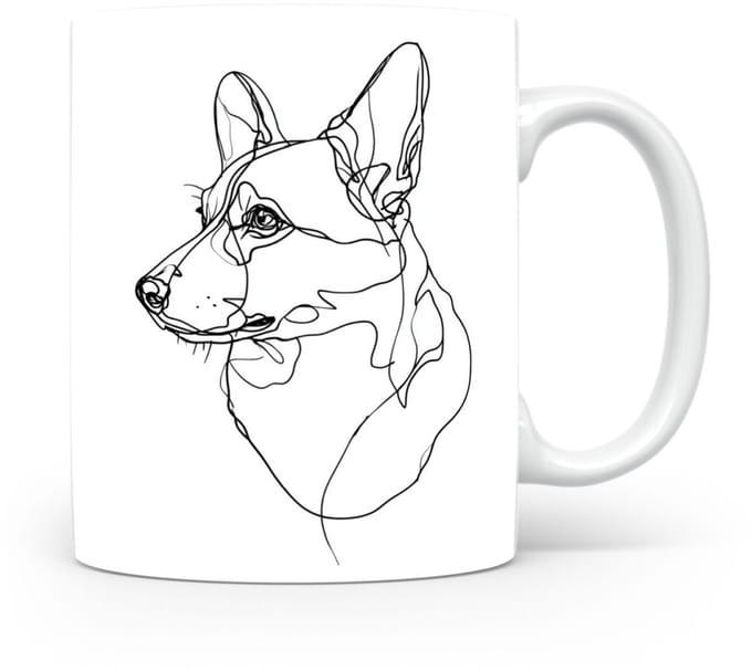 Beker Pembroke Welsh Corgi