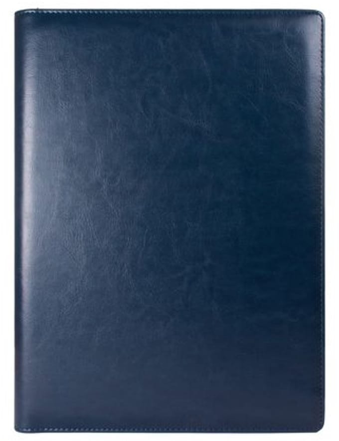 Multo Hannibal Schrijfmap A4 - Kunstleer - Met Schrijfblok - Blauw