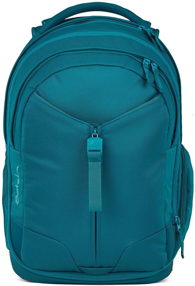 satch schoolrugzak met laptopvak Match Deep Petrol