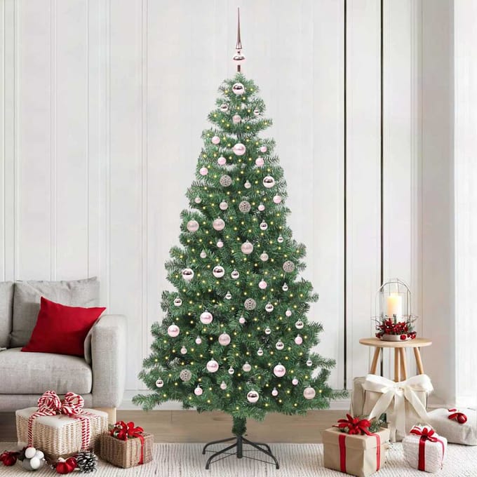 vidaXL - Kerstboom - Groen - 240 - cm - PVC