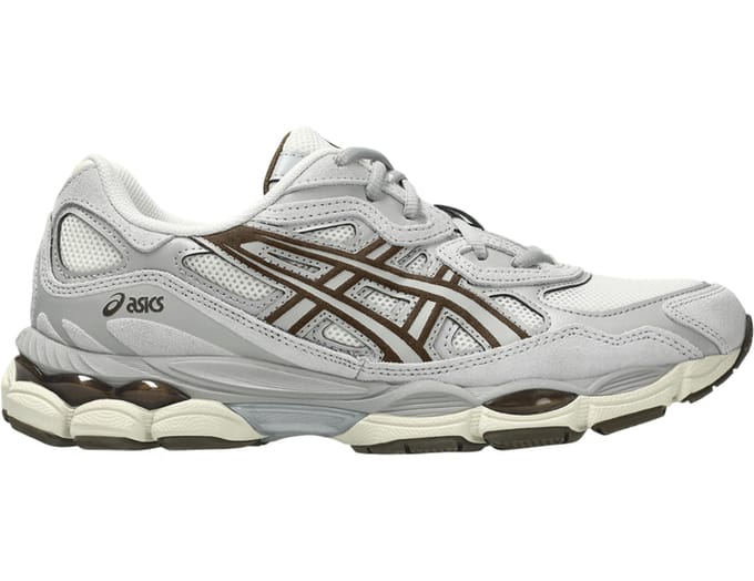 ASICS Gel-NYC Cream Cement Grey Brown