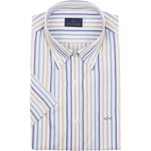 Paul & Shark Overhemd Tono Su Tono Stripe Multicolor / male