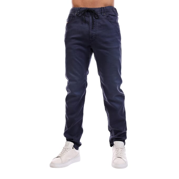 Diesel Heren Sweat Straight Jeans (Blauw)