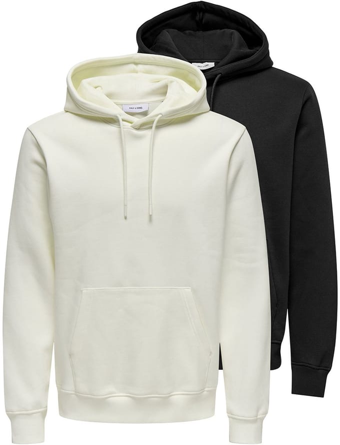 Only & Sons Heren hoddie 2 pack Connor