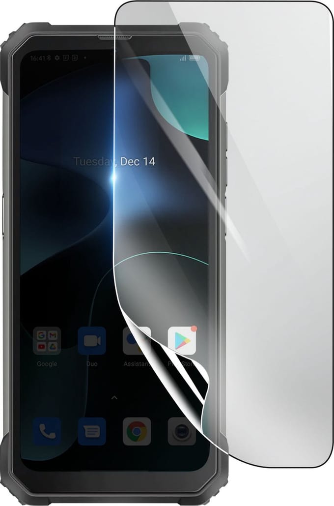 3mk, Geschikt voor Blackview BV8800, Schokbestendige Hydrogel Screenprotector, Transparant