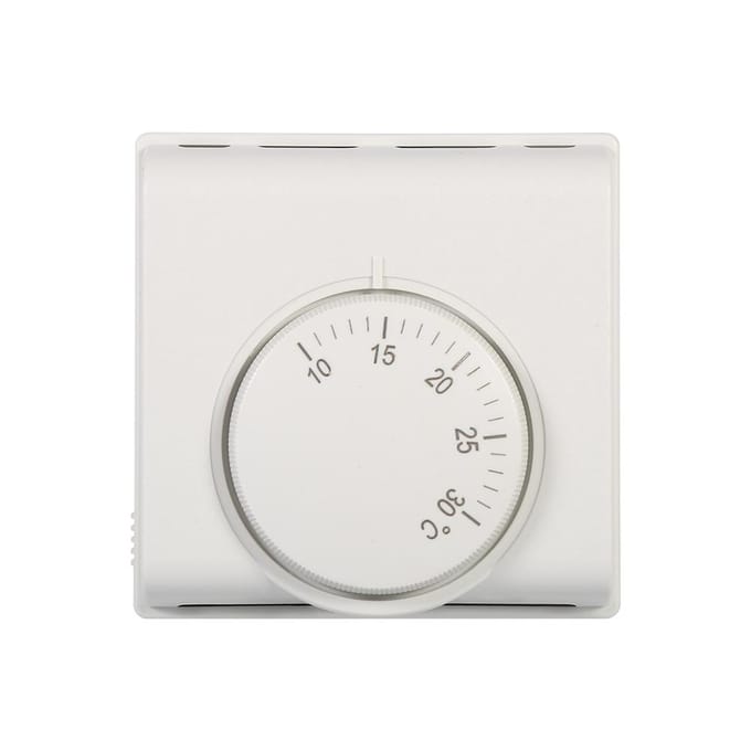 220V kamer mechanische temperatuurregelaar thermostaat schakelaar voor centrale airconditioning nieuw white