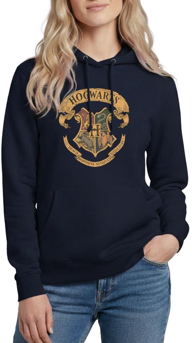 Harry Potter Zweinstein Wapenschild Hogwarts Hoodie Dames