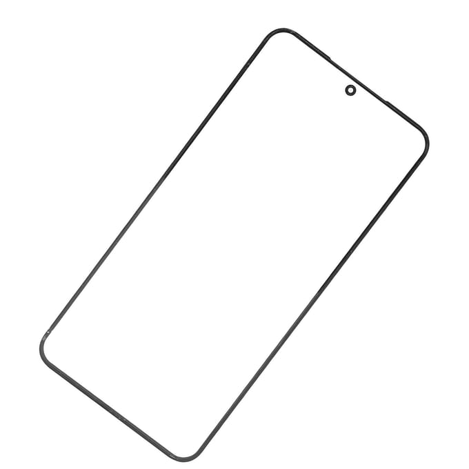 Schermvervanging Voorste Buitenste Lens Glas Schermvervanging Reparatieset voor Samsung Galaxy S23 white